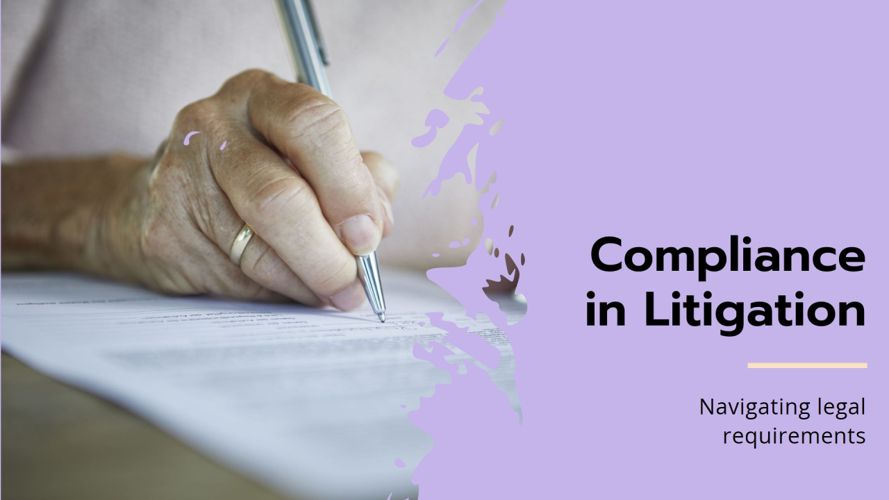 Compliance, Advisory & Litigation